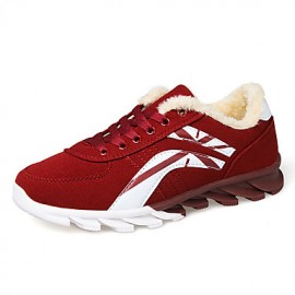 Women's Winter Comfort Suede Casual Flat Heel Others Black / Blue / Red Women's Winter Comfort Suede Casual Flat Heel Others Black / Blue / Red